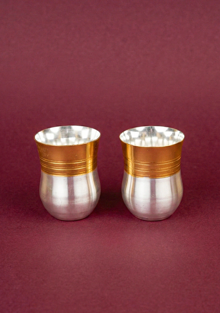 Tray with Set of 2 Glass - WL5698