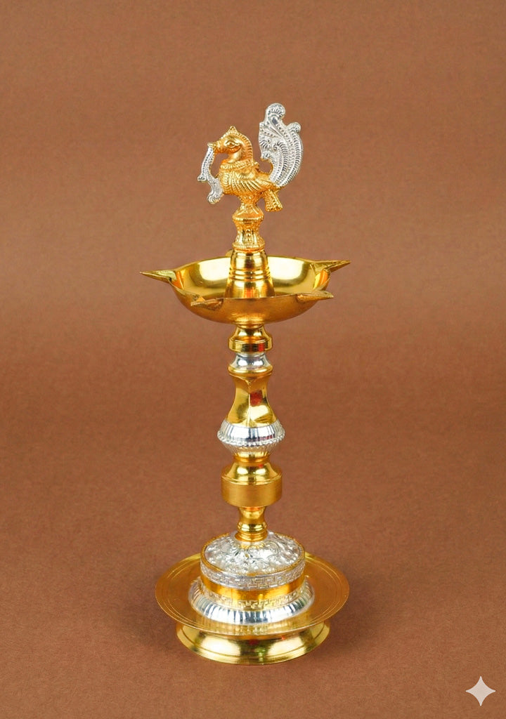 Annapakshi Kuthu Vilaku - 13 inch - WL5703