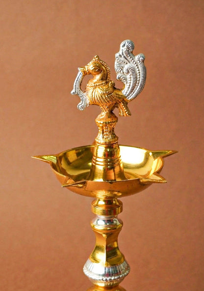 Annapakshi Kuthu Vilaku - 13 inch - WL5703