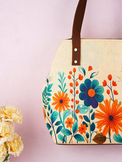 Handbag - Floral Design - 17 Inch - WL5712-2