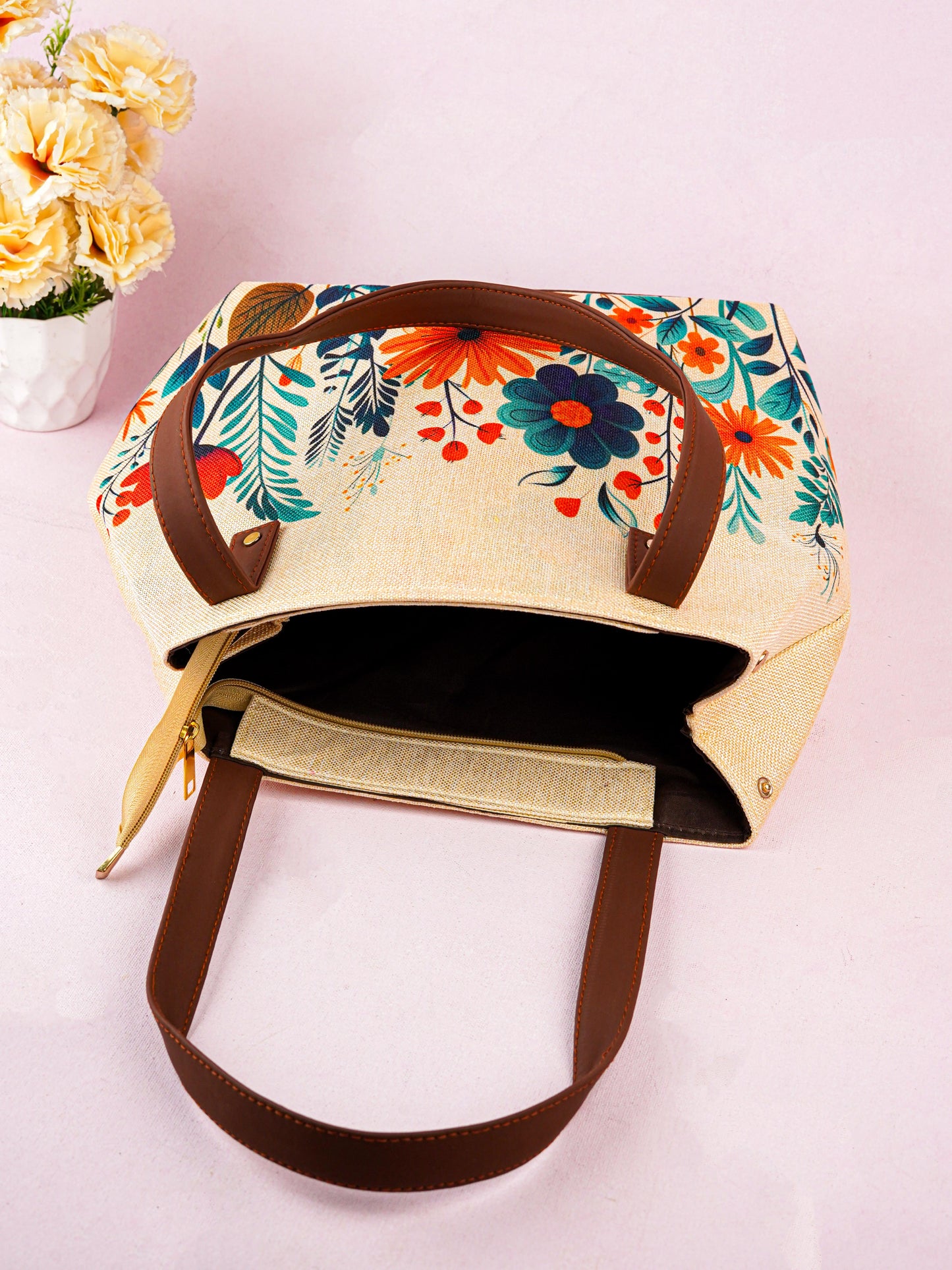 Handbag - Floral Design - 17 Inch - WL5712-2