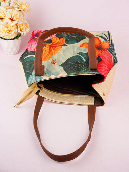 Handbag - Floral Design - 17 Inch - WL5712-4