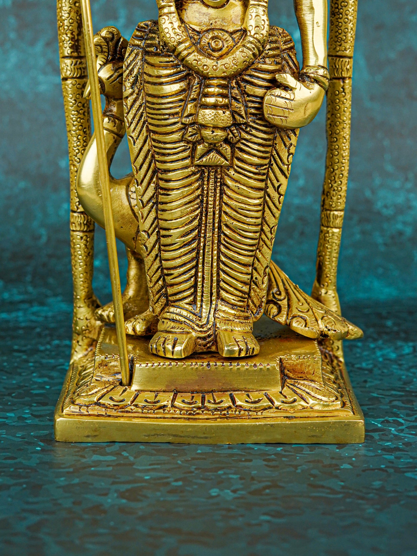 Brass Murugan Idol - 9 inch - WL5721