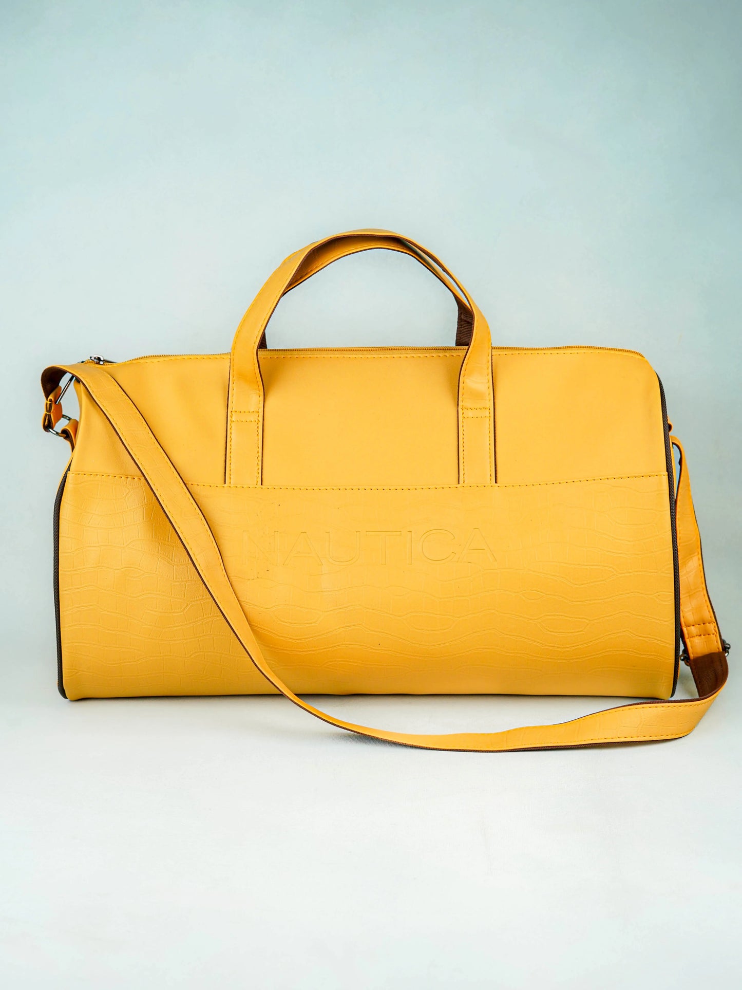 Leather Duffle Bag - WL5778