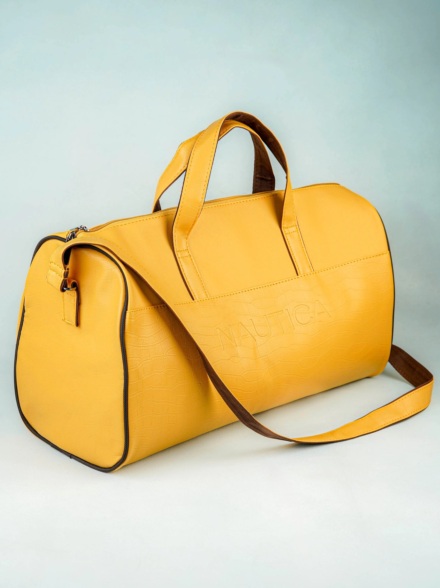 Leather Duffle Bag - WL5778