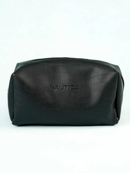 Leather Pouch - Set Of 3 - Black - WL5783