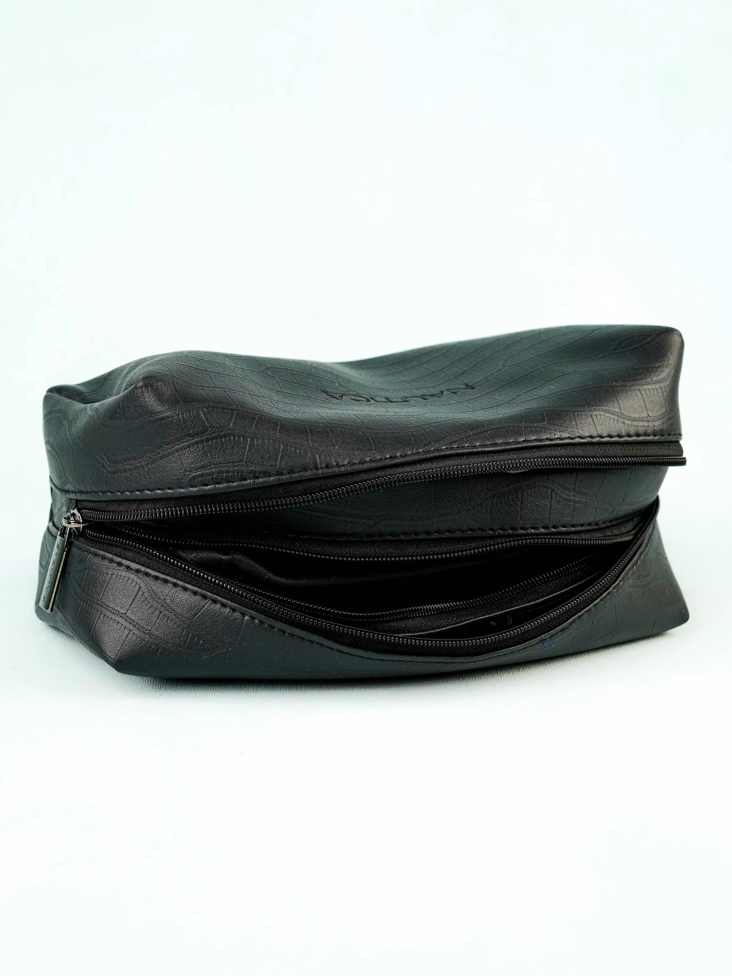 Leather Pouch - Set Of 3 - Black - WL5783