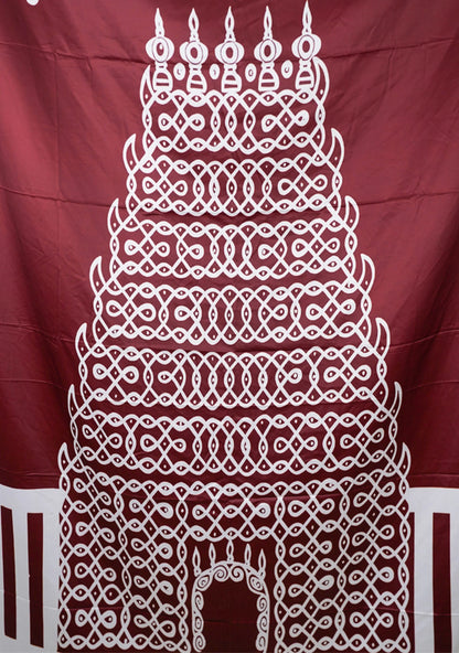 Back Drop - Gopuram Kolam - WL5965