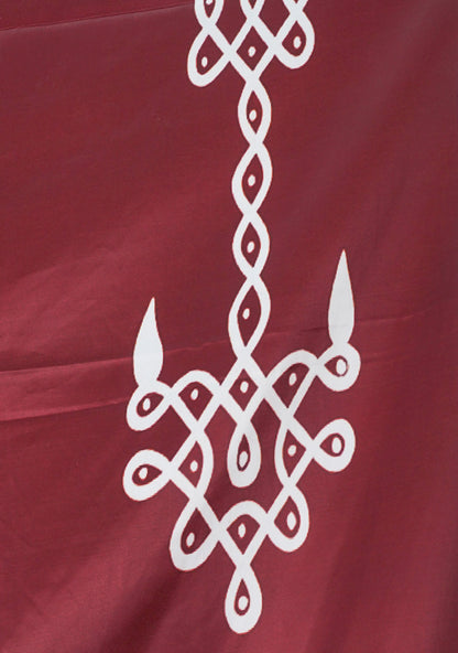 Back Drop - Gopuram Kolam - WL5965