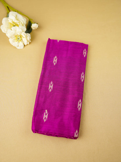 Raw Silk Blouse Bit - Set of 10 - Assorted Colors - WL5973