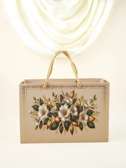 Decorative 2 Jar Dry Fruit Box - WL6049