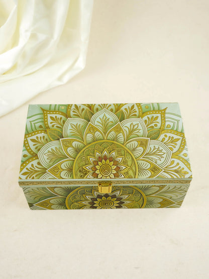 Decorative 2 Jar Dry Fruit Box - WL6084