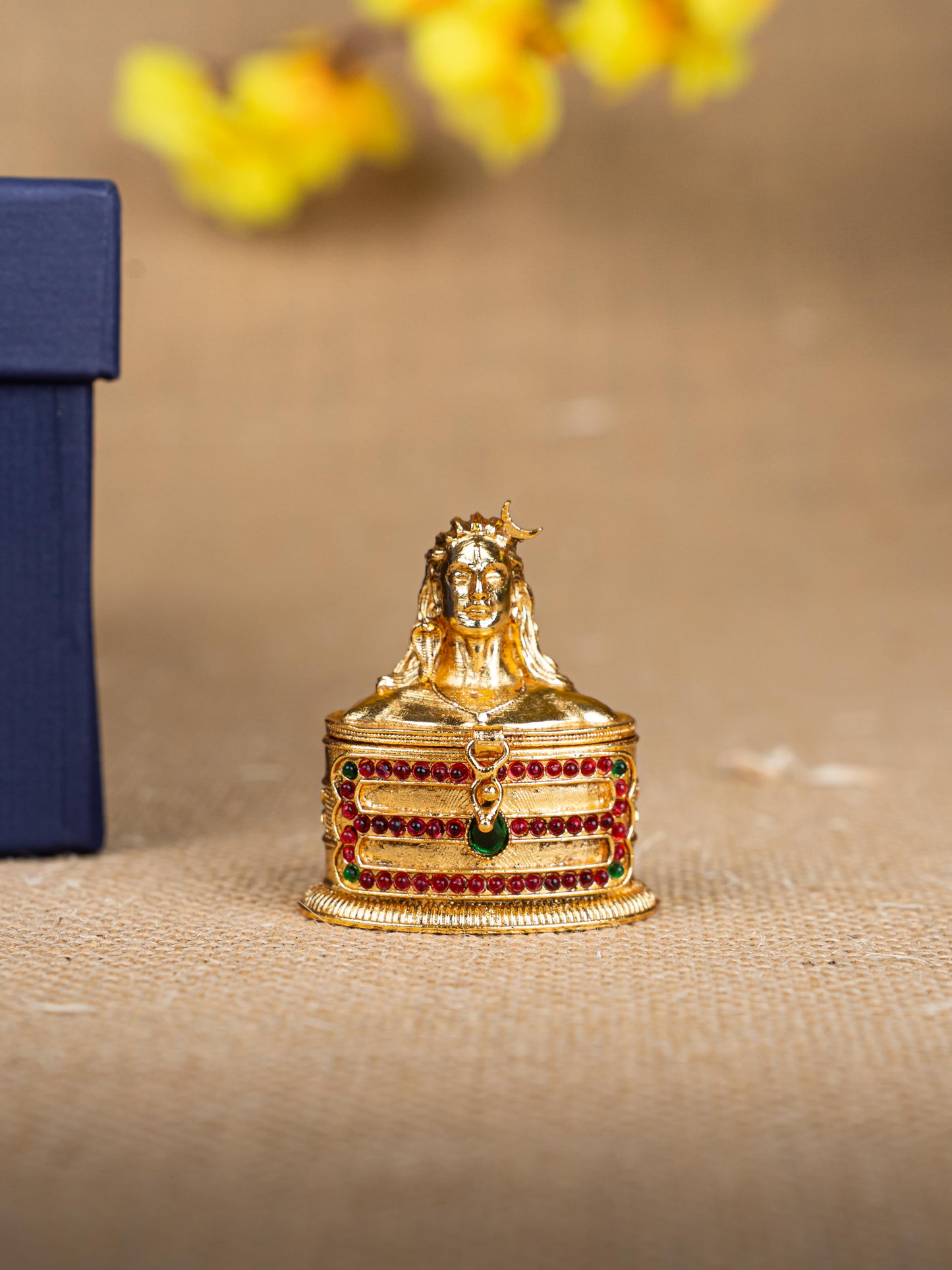 Gift Hamper - Kalapavriksha T-Light Holder with Kumkum Holder - WMH0002