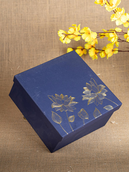 Gift Hamper - Tin with Dry Fruits, Keychain and Pen - WMH0005