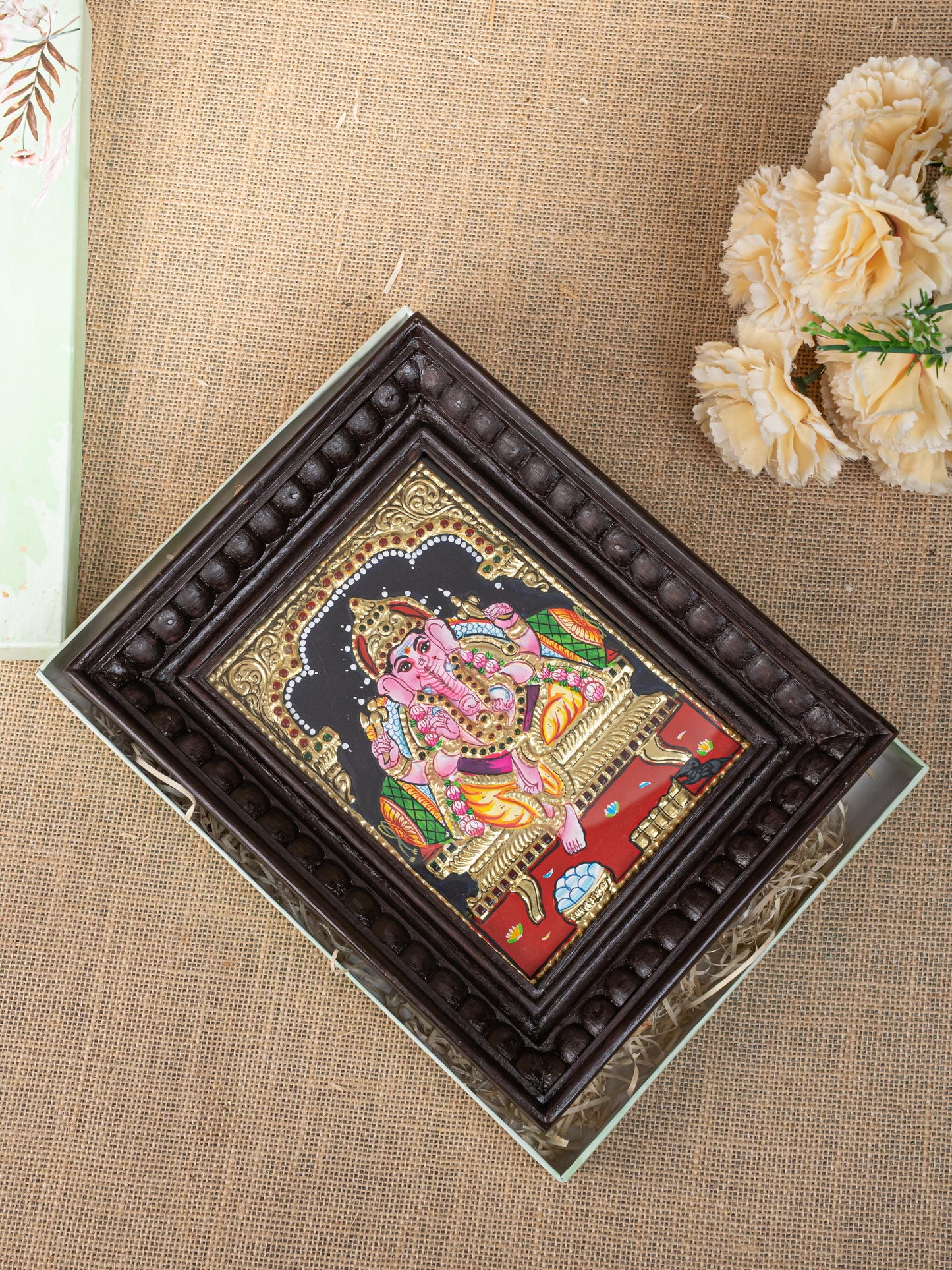 Gift Hamper - Ganesha Tanjore Painting - WMH0007