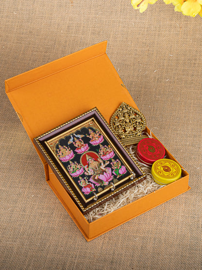 Gift Hamper - Key Hanger with Murti and Haldi-Kumkum Tin - WMH0008