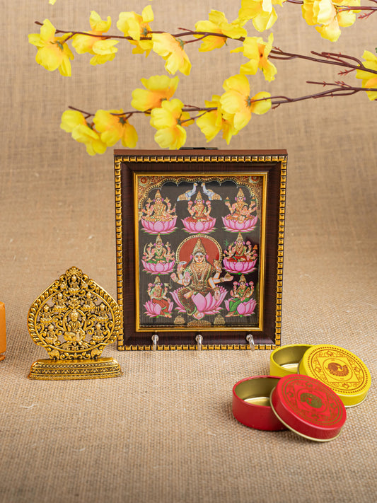 Gift Hamper - Key Hanger with Murti and Haldi-Kumkum Tin - WMH0008