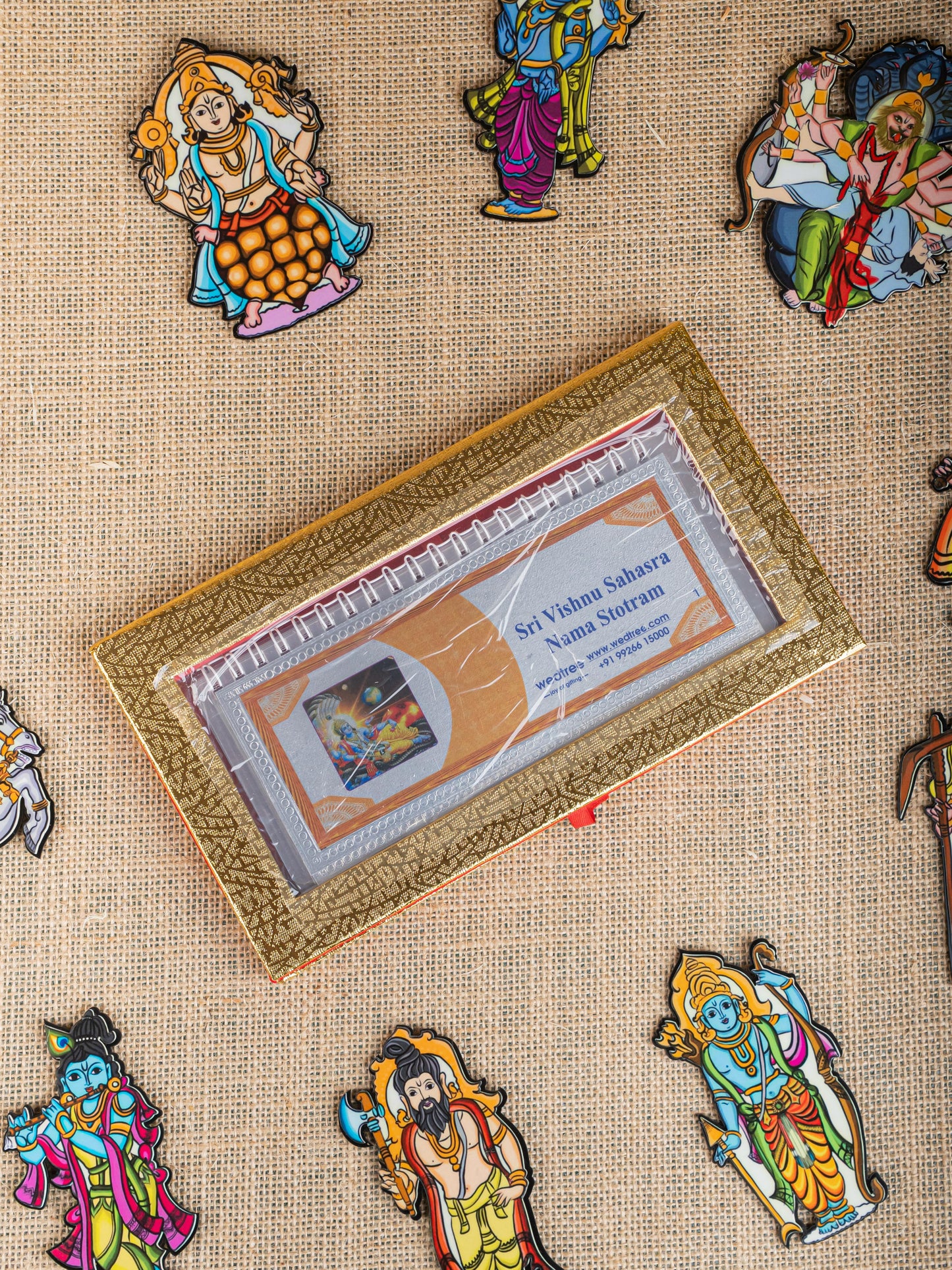 Gift Hamper - Fridge Magnet with Slokha Book - WMH0009