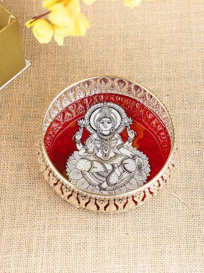 Gift Hamper - Pooja Bowl with Tin and Kumkum - WMH0011