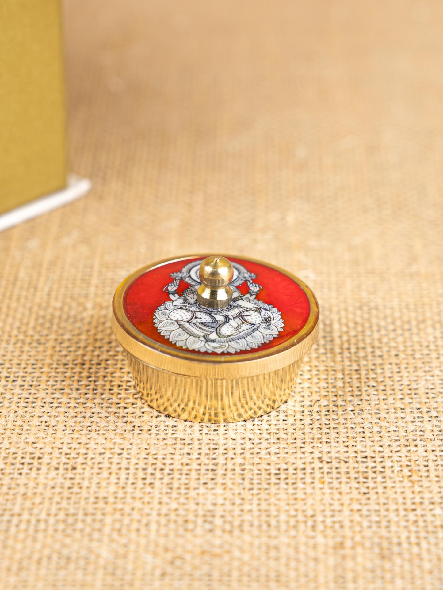 Gift Hamper - Pooja Bowl with Tin and Kumkum - WMH0011