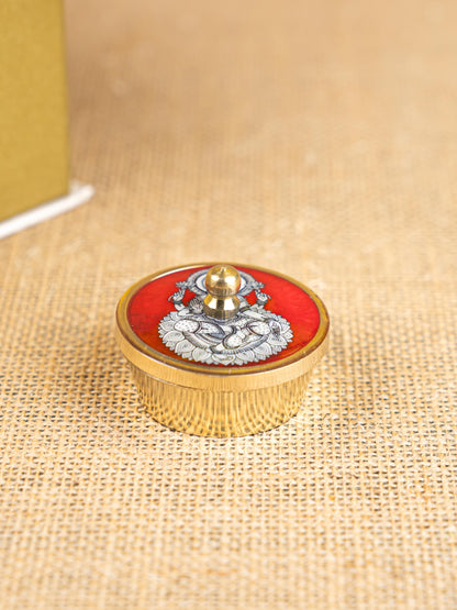 Gift Hamper - Pooja Bowl with Tin and Kumkum - WMH0011