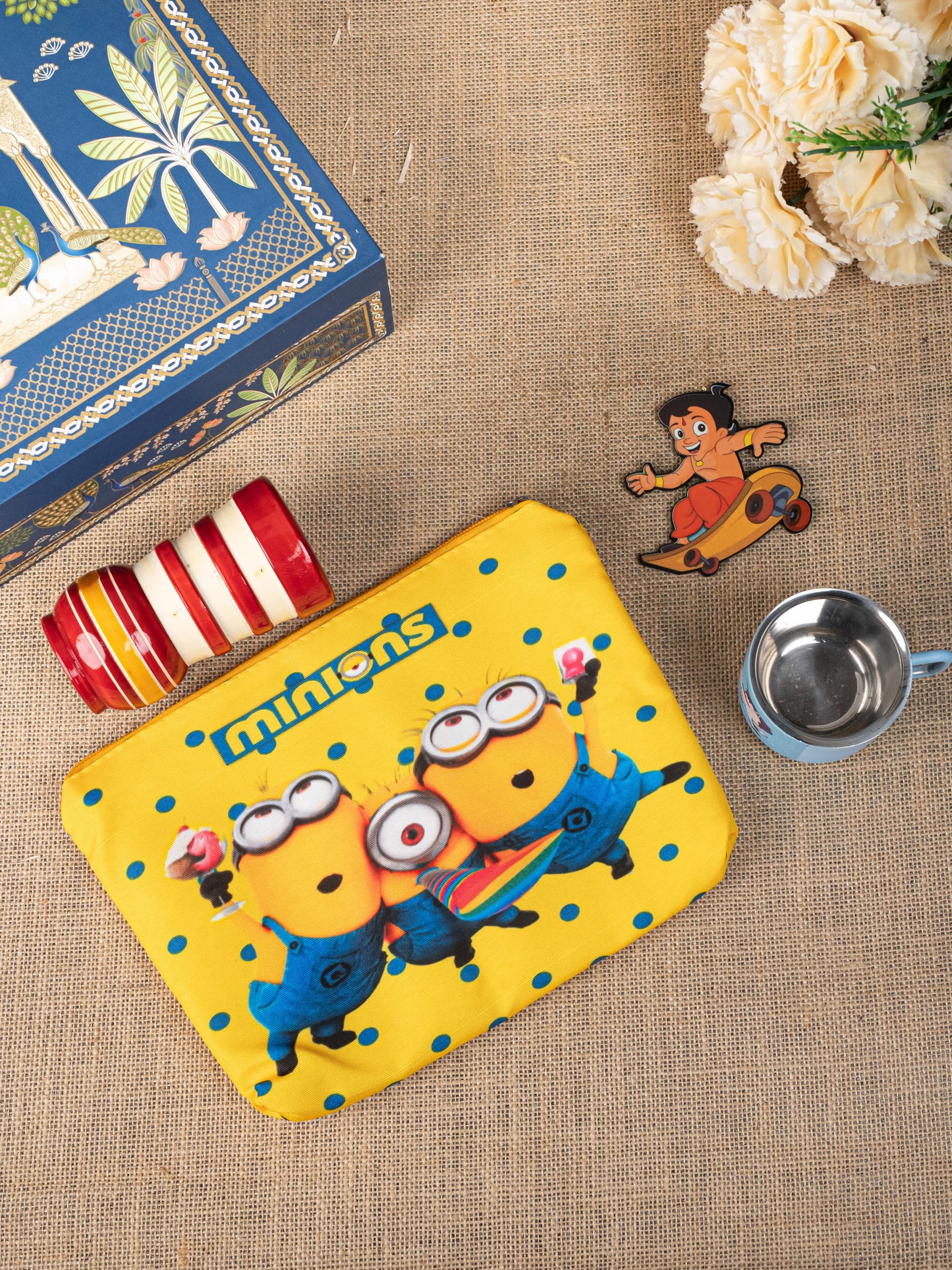 Gift Hamper - Kids Collection with Pouch, Pen Stand, Fridge Magnet and Mug - WMH0022