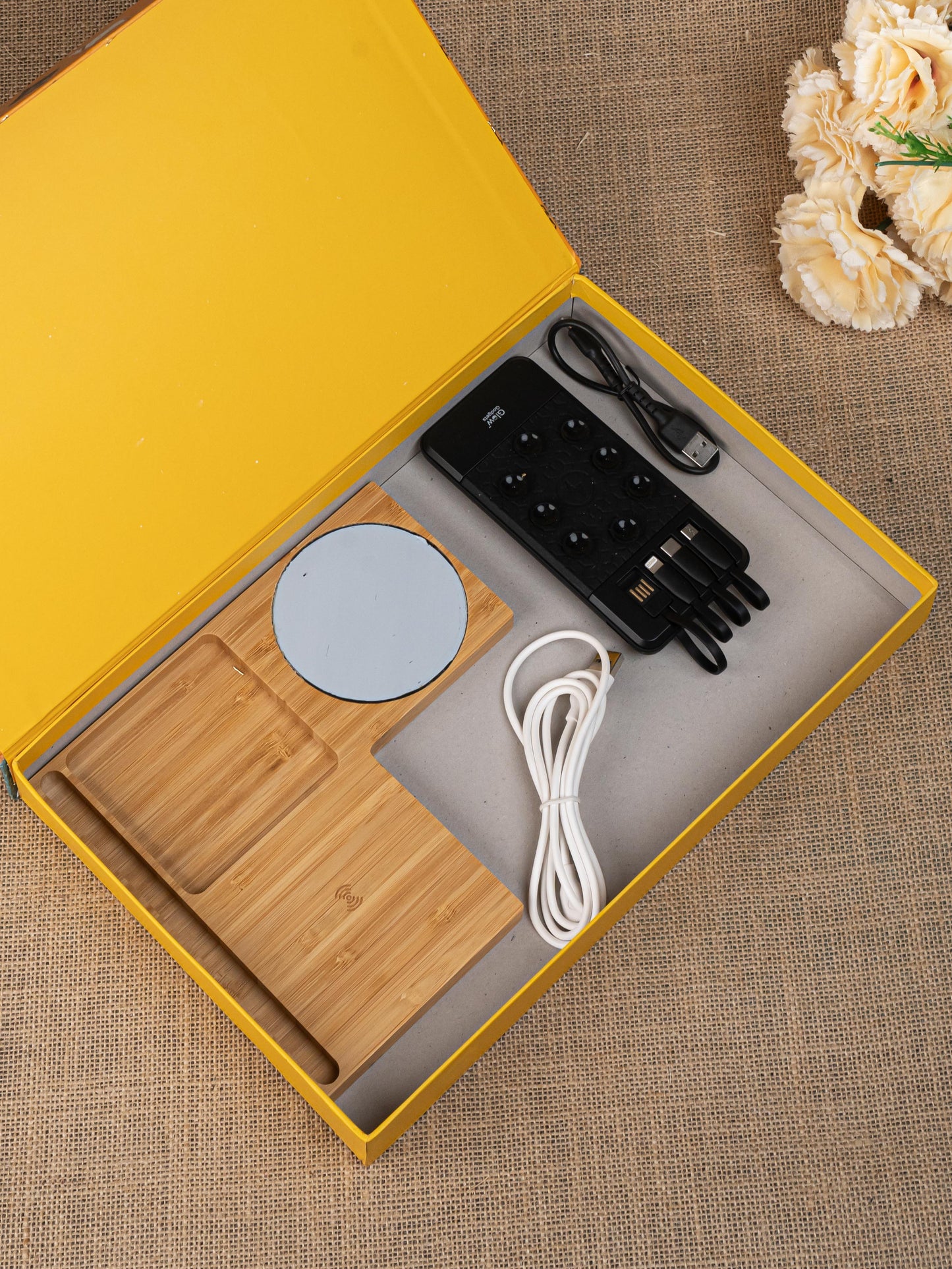 Gift Hamper - Electronic Collection with Charging Cup Warmer and Power Bank - WMH0025