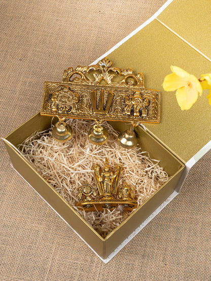 Gift Hamper - Shank Chakra Nama Collection with Hanging and Balaji Stand - WMH0029