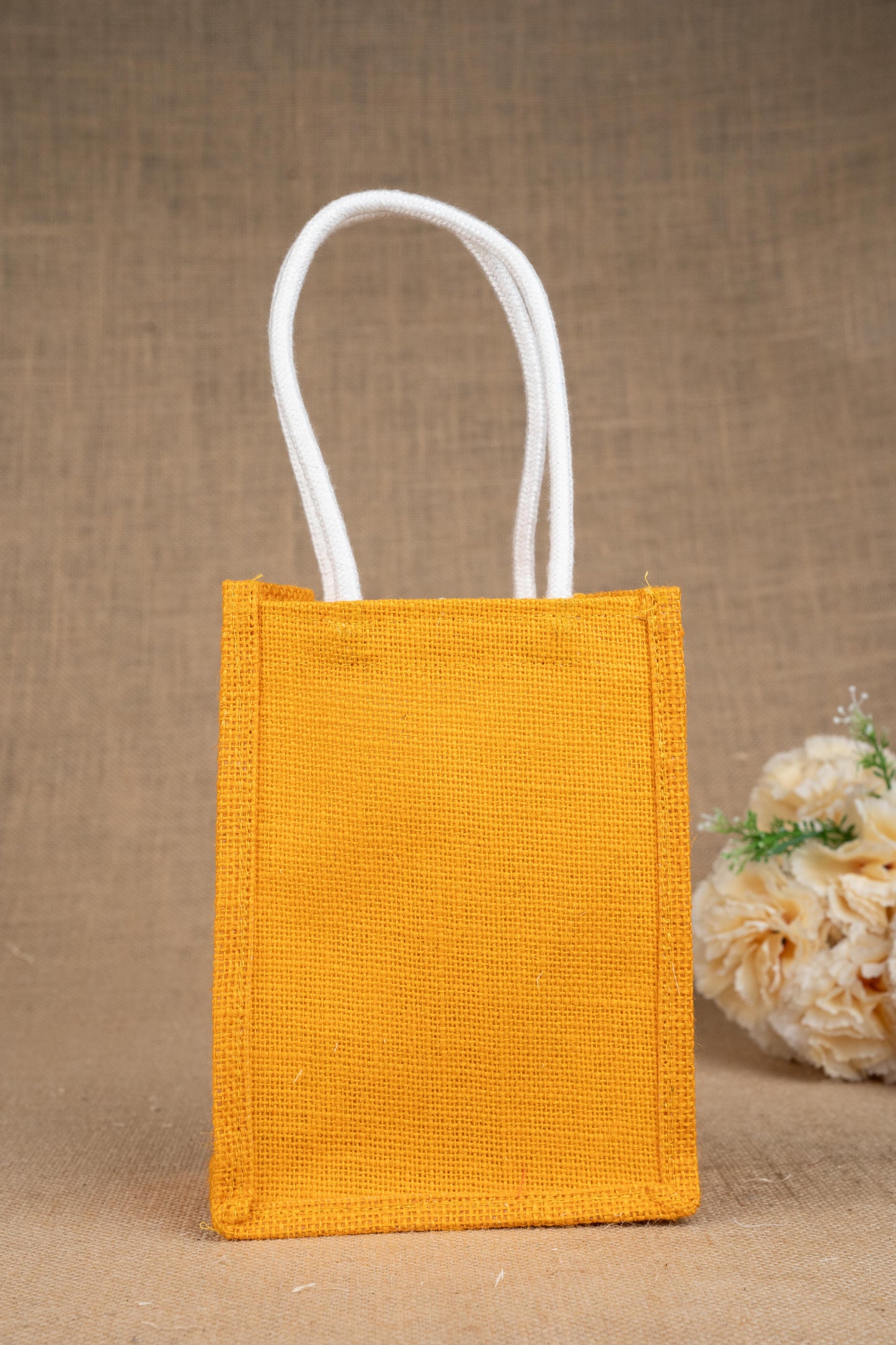 Jute Bag with Lace - WBG1753