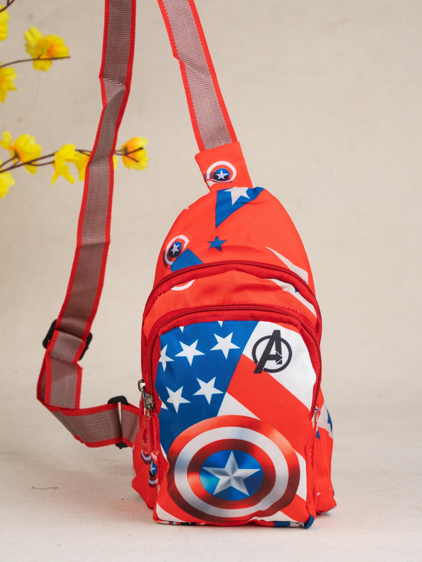 Kids Sling Bag - Captain America - WBG1809-5