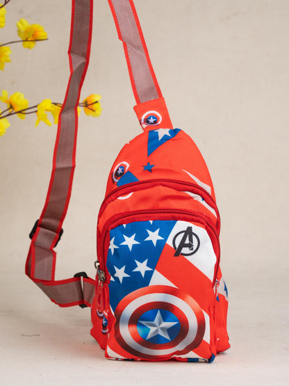 Kids Sling Bag - Captain America - WBG1809-5