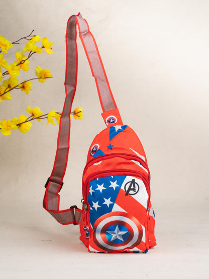 Kids Sling Bag - Captain America - WBG1809-5