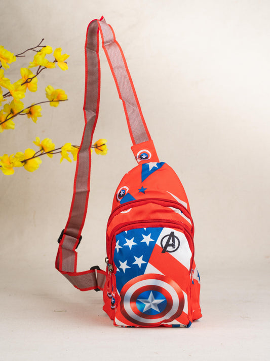 Kids Sling Bag - Captain America - WBG1809-5