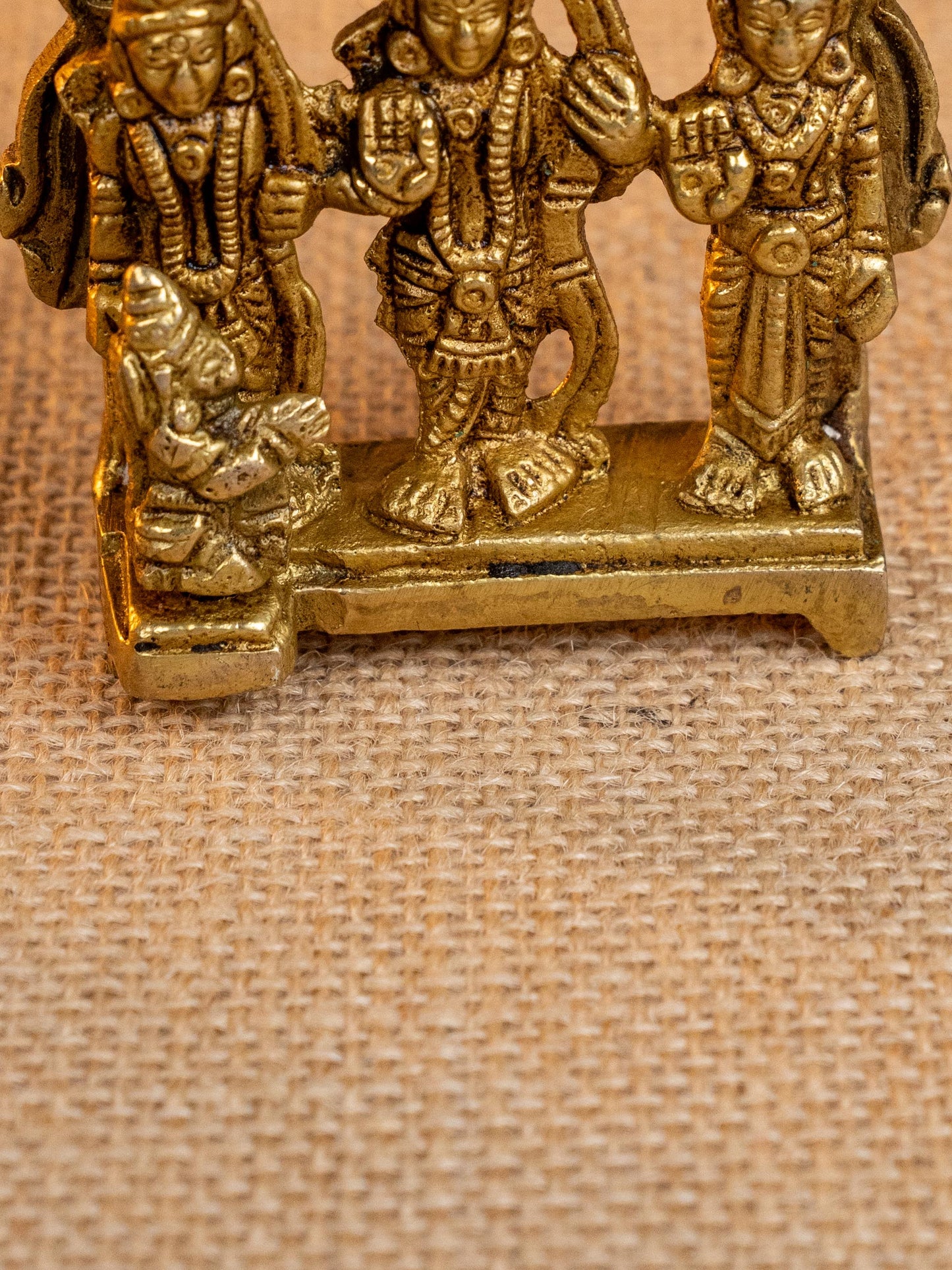 Brass Ram Darbar in Frame  - WL4149-1