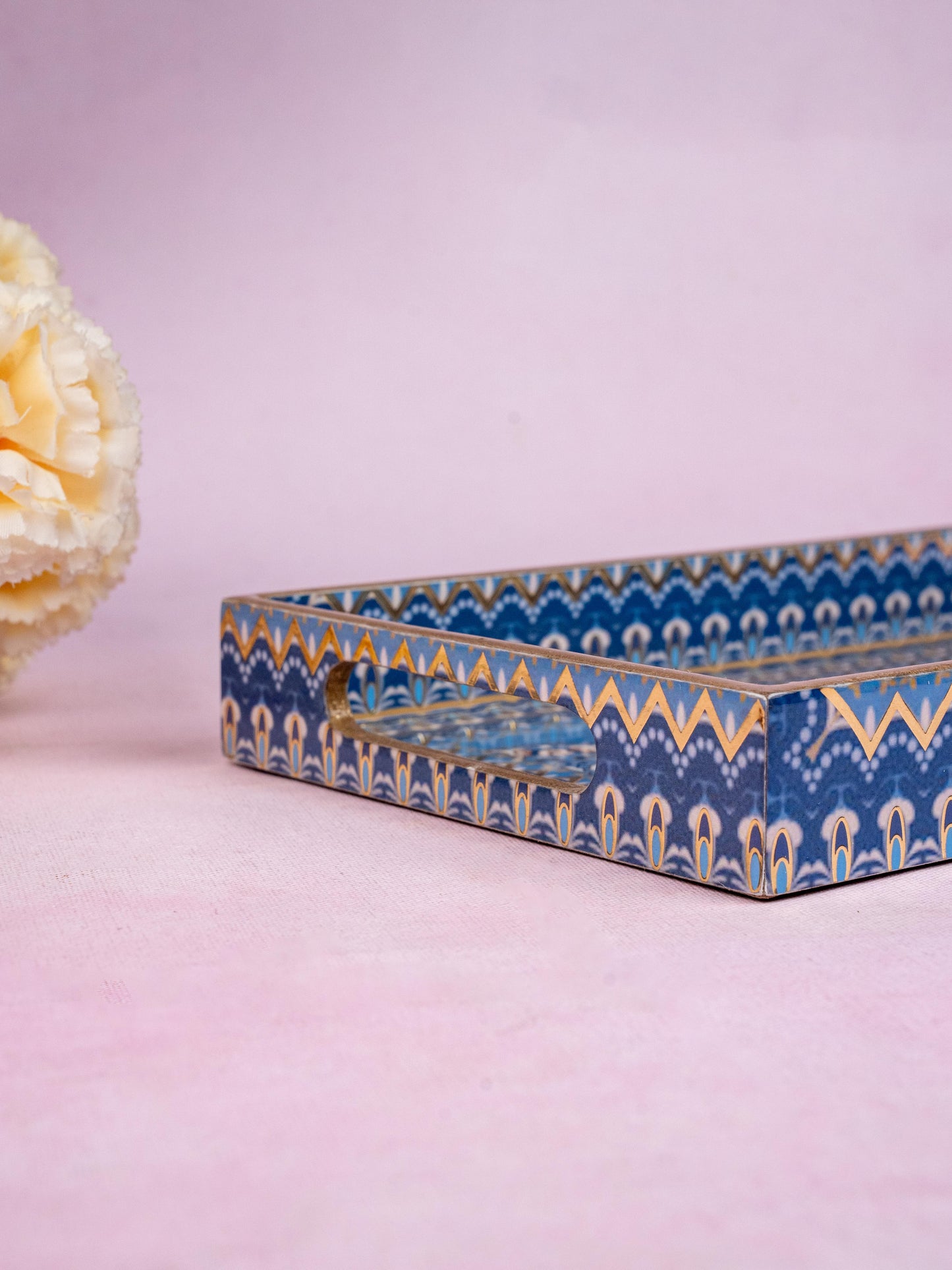 Digital Printed Floral Tray - 13x7 inch - WL5224