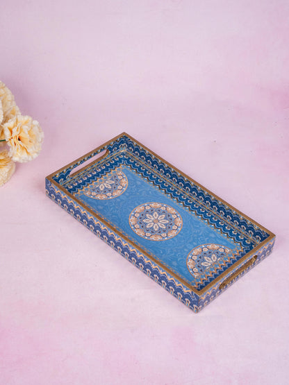 Digital Printed Floral Tray - 13x7 inch - WL5224