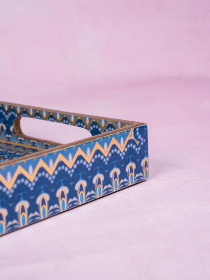 Digital Printed Floral Tray - 13x7 inch - WL5224