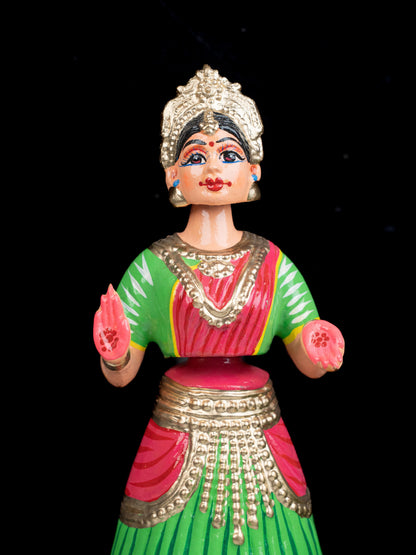 Tanjore Dancing Doll - Kondapalli - 14 inch - WL5357