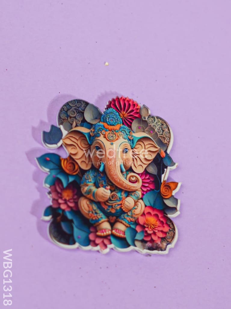 Acrylic Ganesha Fridge Magnet - WBG1318