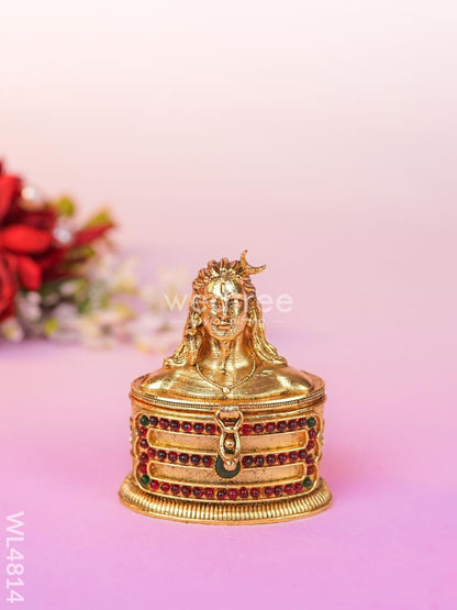 Adiyogi Kumkum Holder - 2 inch - WL4814