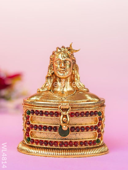 Adiyogi Kumkum Holder - 2 inch - WL4814