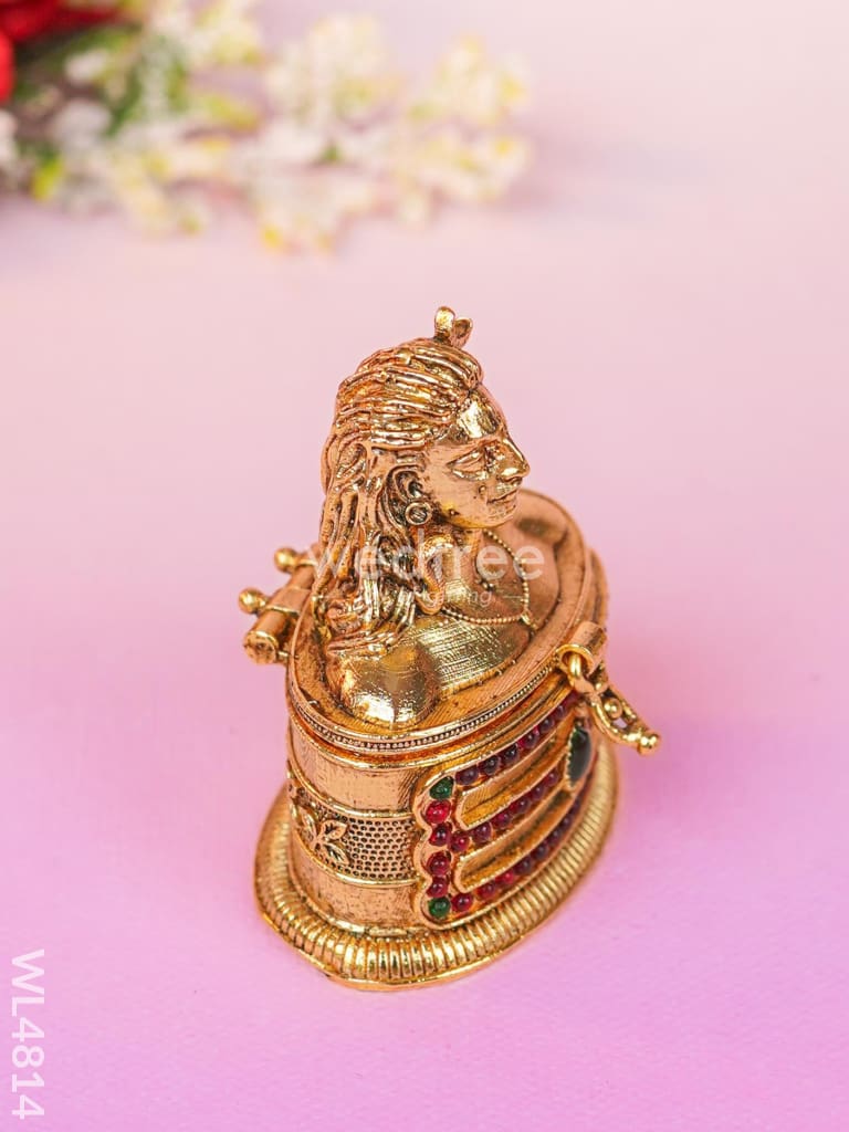 Adiyogi Kumkum Holder - 2 inch - WL4814