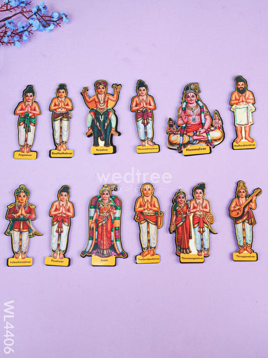 Alwars - Fridge Magnet Set - WL4406