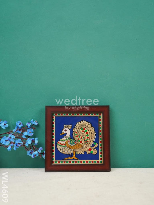 Annapakshi Reverse Glass Painting Frame - 4x4 inch - WL4609