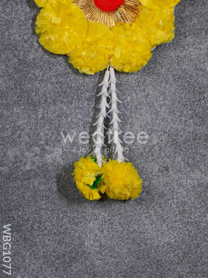 Artificial Flower Wall Hanging - Set of 2 - WBG1077