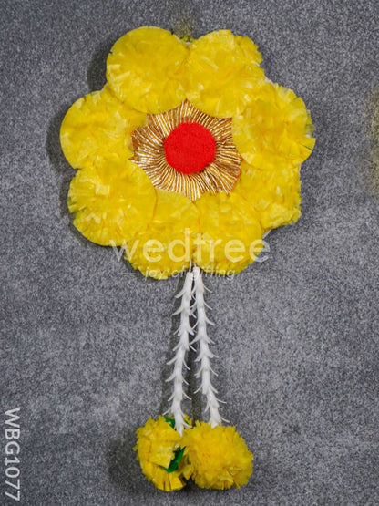 Artificial Flower Wall Hanging - Set of 2 - WBG1077
