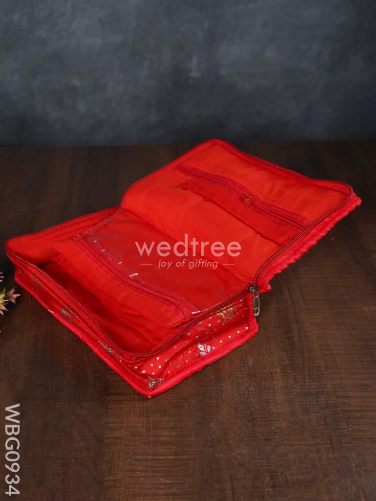 Assorted Jewel Organizer in Printed Fabric - Medium - WBG0934