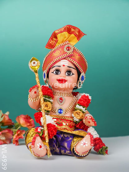 Baby Murugan Doll - 11 inch - WL4939