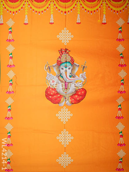Back Drop Ganesha Design - WL4214
