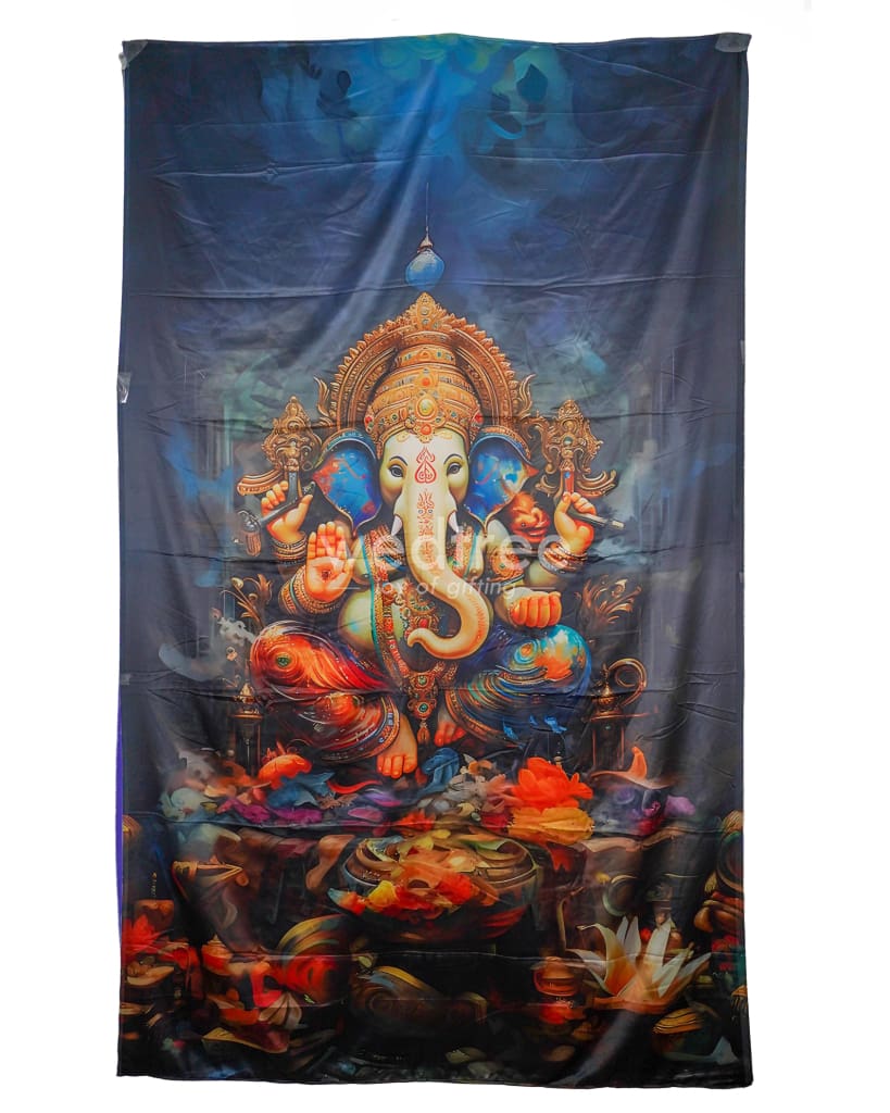 Back Drop Ganesha Design - WL4214
